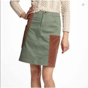 Anthropologie Meadow Rue Patchwork Skirt Size 6
